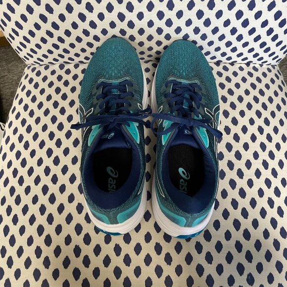 Asics Blue Shoes Size Mens 12 - Picture 5 of 7